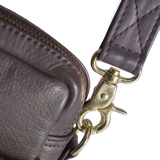 Depeche - Golden Chic Mobile bag 15700 - Dark Brown